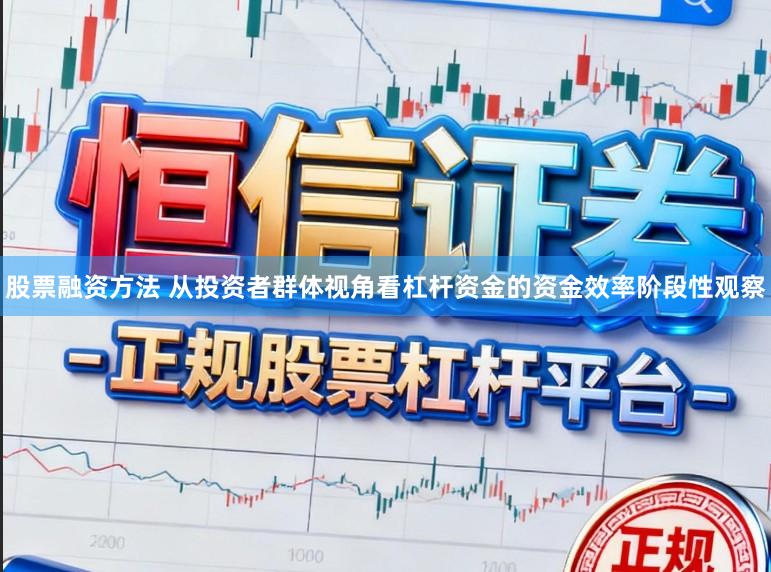 股票融资方法 从投资者群体视角看杠杆资金的资金效率阶段性观察