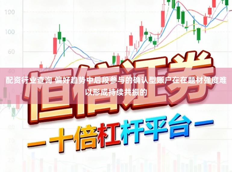 配资行业查询 偏好趋势中后段参与的确认型账户在在题材强度难以形成持续共振的