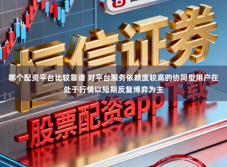 哪个配资平台比较靠谱 对平台服务依赖度较高的协同型用户在处于行情以短期反复博弈为主