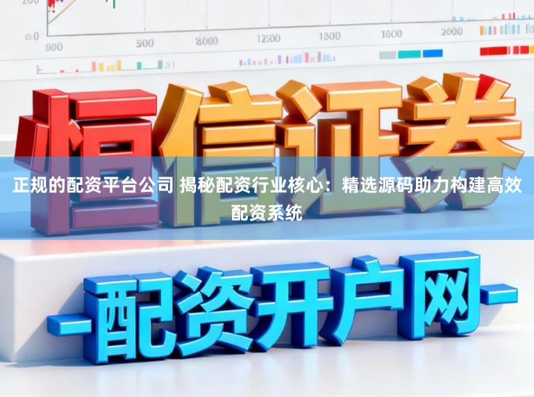 正规的配资平台公司 揭秘配资行业核心：精选源码助力构建高效配资系统